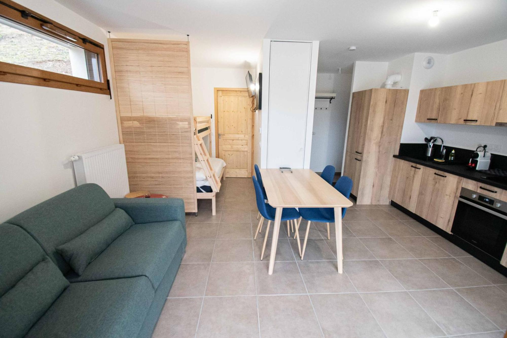 Dans Residence Neuve Le Snow Roc Sur Les Pistes, Grand Studio Cosy 5 Pers Avec Terrasse Panoramique, Sauna, Wifi Saint-Jean-dʼAulps المظهر الخارجي الصورة