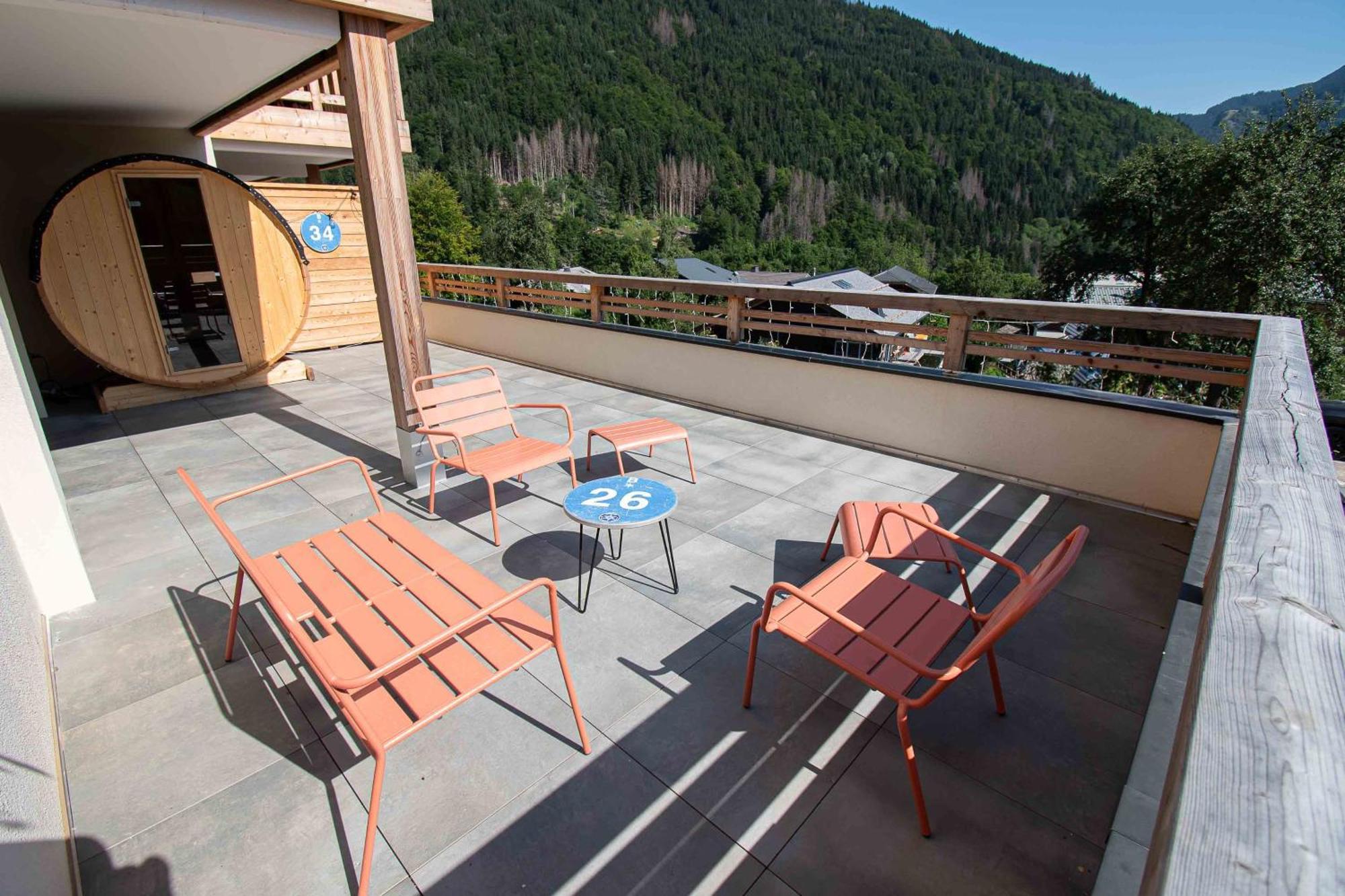 Dans Residence Neuve Le Snow Roc Sur Les Pistes, Grand Studio Cosy 5 Pers Avec Terrasse Panoramique, Sauna, Wifi Saint-Jean-dʼAulps المظهر الخارجي الصورة